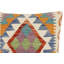 Coussin Kilim tissé à la main Tribal Karly - 17 po x 18 po Tribal