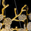 Lustre moderne unique à 8 lumières Gambrill