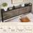  Modern Bed Frame with 12 Drawers and Open Storage Headboard,Charging Station,No Box Spring Needed-2093934847-2102405134