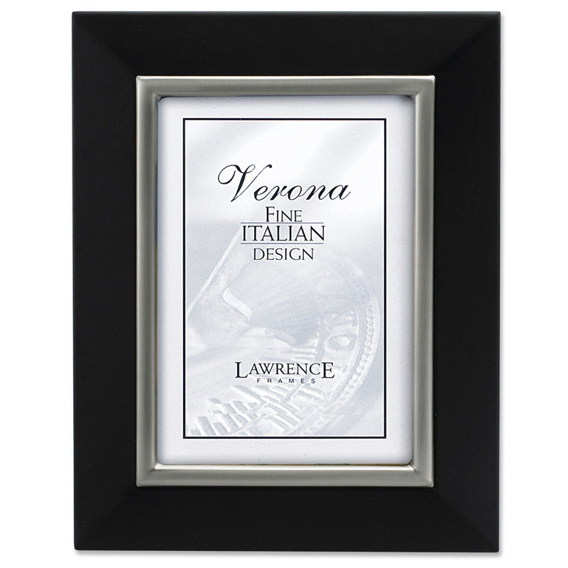 Black Wood Matte Picture Frame, 5" x 7"
