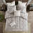 INK+IVY Sofia Grey Cotton Embroidered Square 20x20'' Decorative Pillow-61068541