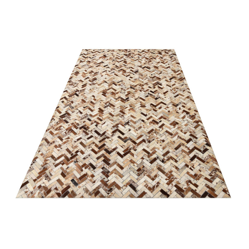 Tapis brun clair Ortega