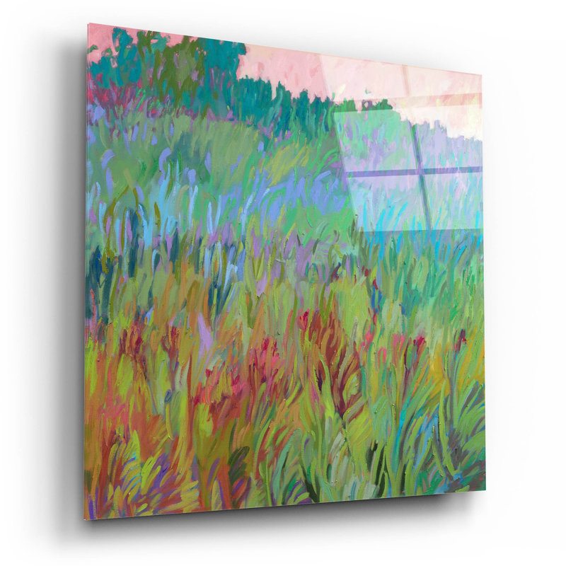 " Spring Greens " by Jane Schmidt, 12" H x 12" W x 0.13" D