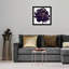 Pivoine noire - cadre photo-80845288-80845285