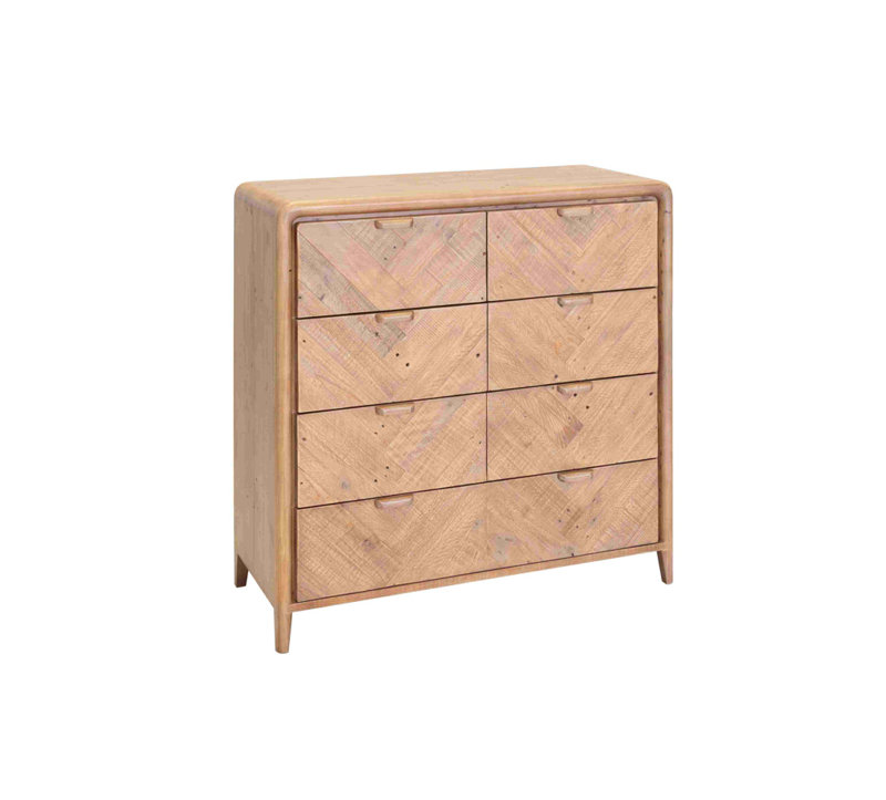 110 cm W Chest of 7 Drawers