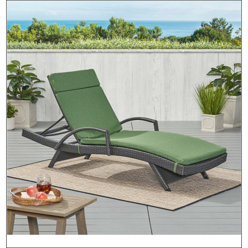 52005.00CUSH-JGR (2PCS) Coussin de chaise longue d'extérieur Salem