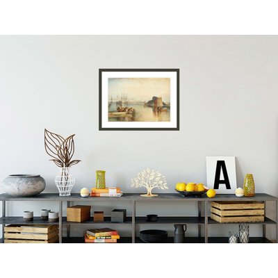 Aldborough Suffolk by Joseph Mallord William Turner -Framed Giclee Print
