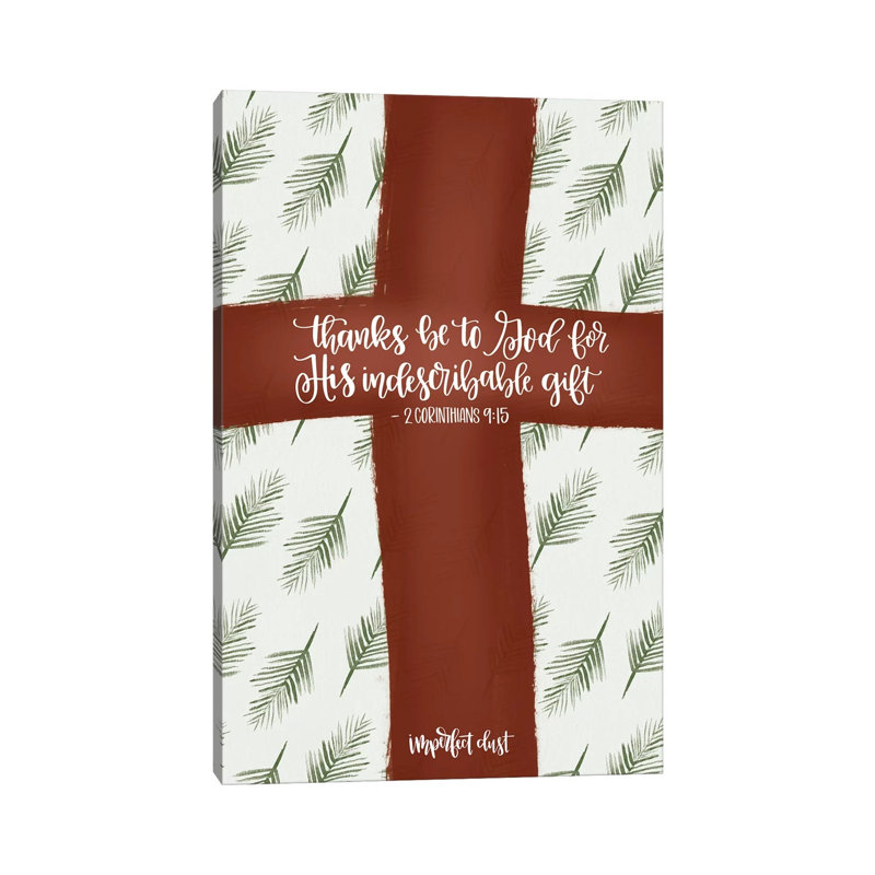 Indescribable Gift by Imperfect Dust - Wrapped Canvas Print, 20.32 cm H x 30.48 cm W