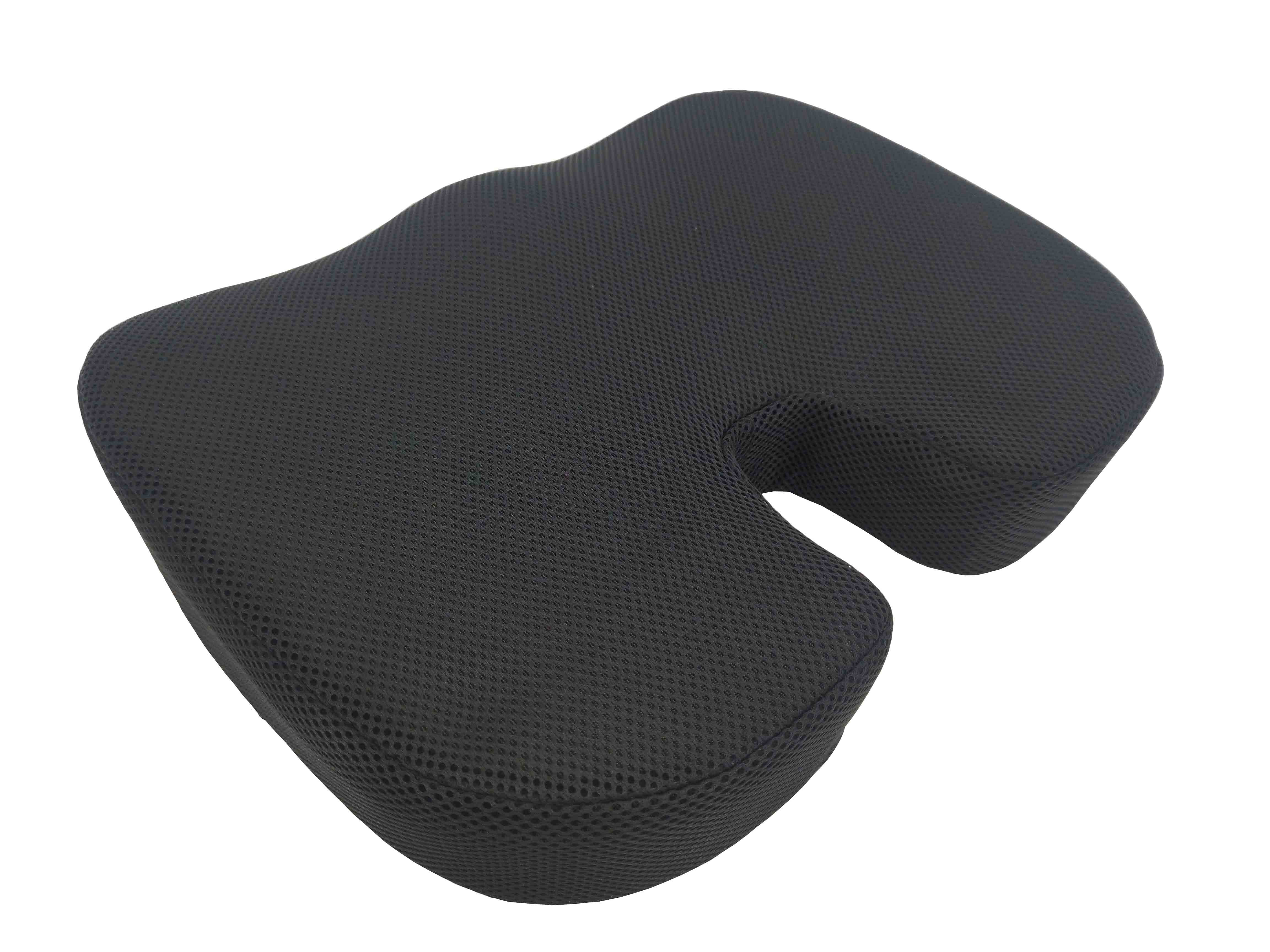 Sleepavo Soft Memory Foam Seat Cushion for Office Chair - Pillow for Sciatica, Coccyx, Back, Tailbone & Lower Back Pain Relief - Orthopedic Chair Pad