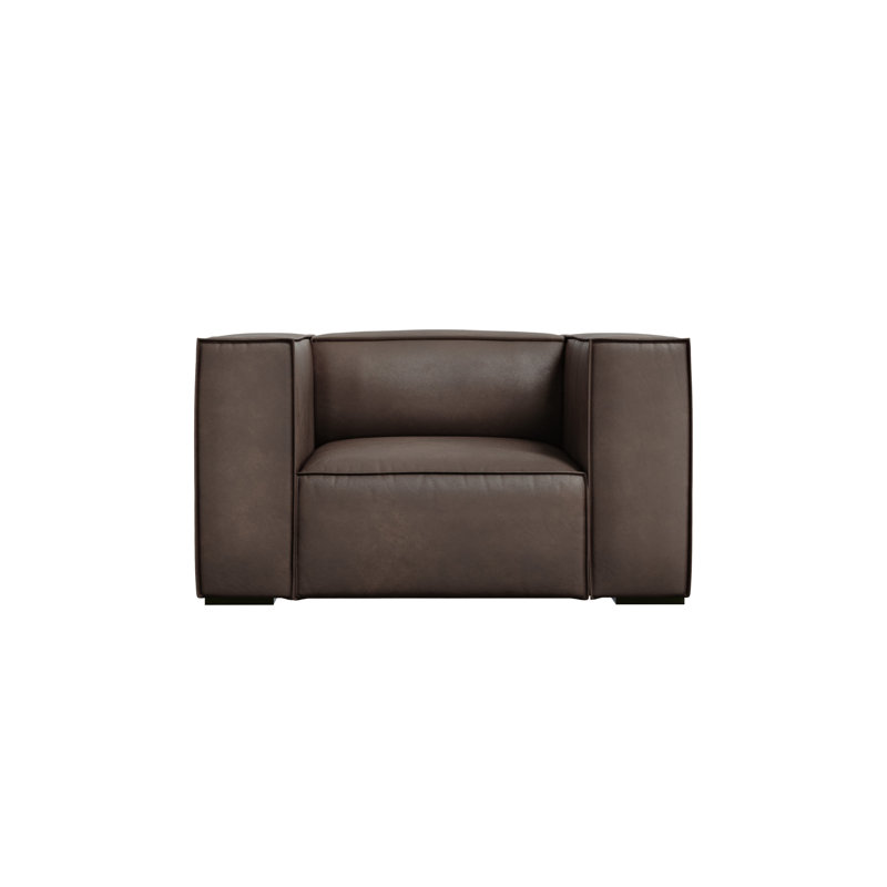 Ironesha Upholstered Armchair, Dark Olive Green