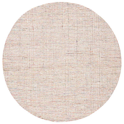 Tapis rouge en laine / coton touffeté à la main Myranda