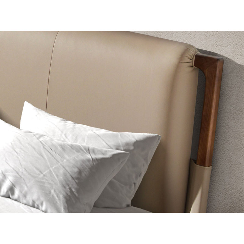 leatherette bed
