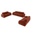Ensemble de canapé confortable, siège profond, tissu de velours doux, fond en éponge haute densité 32D, aucun assemblage requis, ensemble de canapé moderne pour le salon-820972328