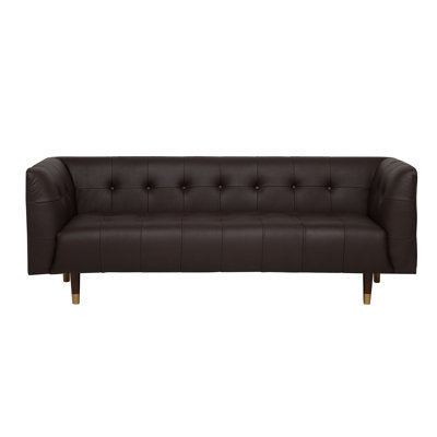 Fougeres 3 Seater Genuine Leather Sofa