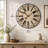 Rustic Farmhouse Wall Clock 24 Inch