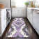 Machine Washable Indoor/Outdoor Xhevrie Purple Rug