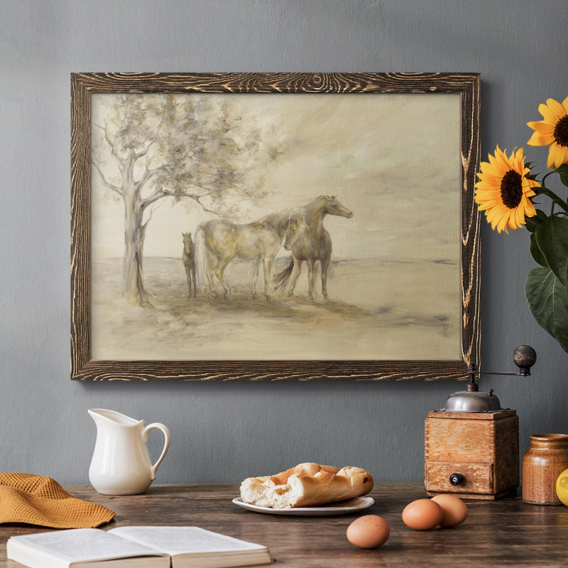 " FAMILY TREE " Print, 38" W x 26" H, Walnut