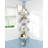 Rustproof Shower Caddy Corner For Bathroom, Bathtub Storage Organizer For Shampoo Accessories, 4-Tier Adjustable Shelves With Tension Pole, Fit Height 39 To 113 Inch-998489976