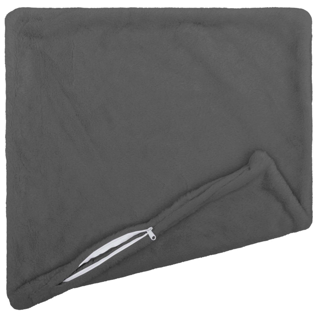VIDAXL - Cushion Cover - 70 x 70 cm - Grey - Image 2