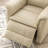 Endston Swivel Glider Recliner with Manual Footrest