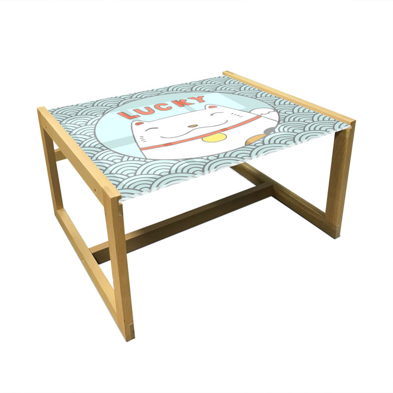 Jacquane Sled Coffee Table, 62cm H x 74cm W x 40cm D