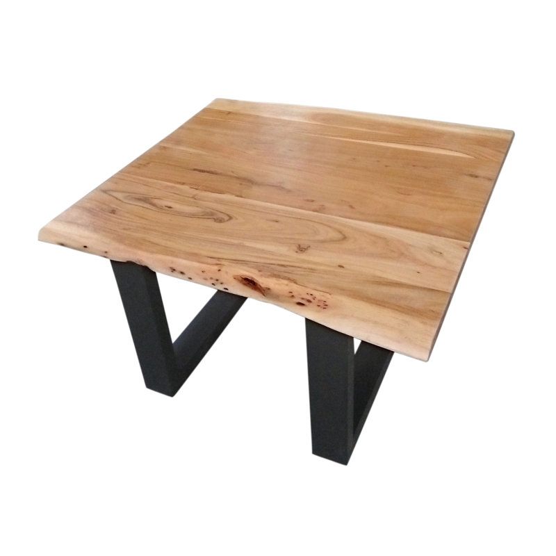 Pamela Sled Coffee Table, H45 x W80 x D80cm