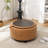 Savinien Upholstered Round Storage Ottoman-873350361