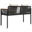 Poly Rattan Outdoor Bench-1324912481-1324912486