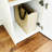 Modular Wood Closet System with Mirror