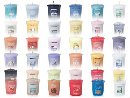 Yankee Candle Assorted Scented Votive Sampler Candle - Set of 5