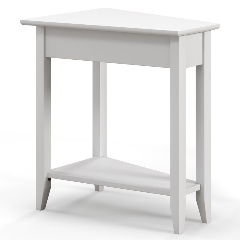 Nairin End Table, White