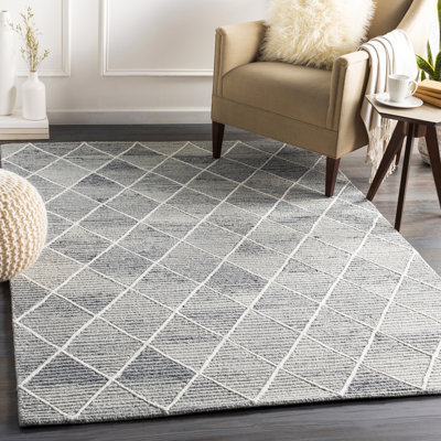 Lynden Hand Tufted Geometric Indoor Rug