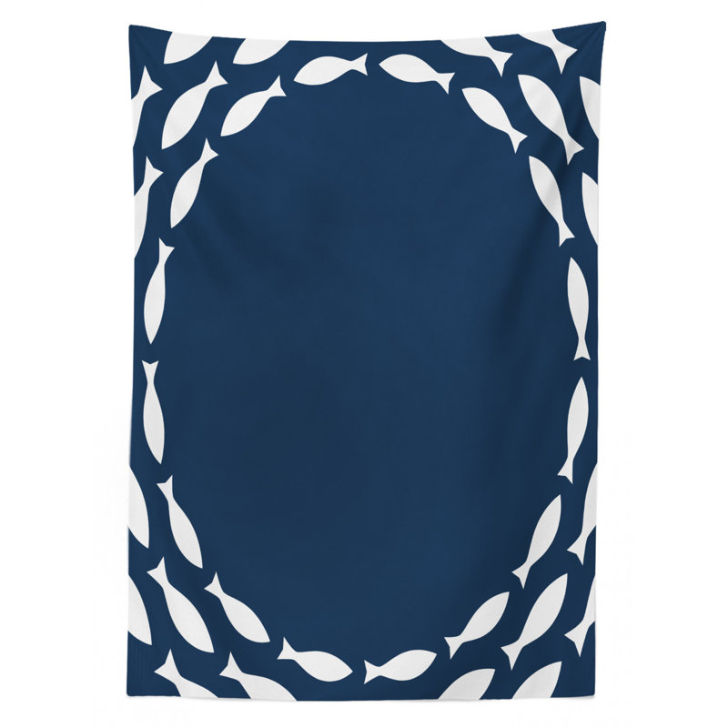 Geometric Tablecloth, 84" L x 60" W