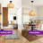 19" Boho Natural Handwoven Rattan Dimmable 1-Light Single Pendant Light