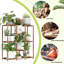 Support d'angle pour plantes d'intérieur