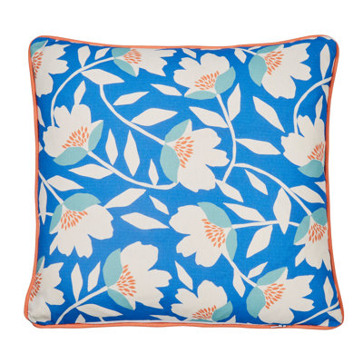 Luna Floral Square Throw Cushion