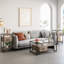 Chaketa Glass Top End Table Set-419075285-419075284
