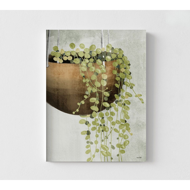 Plante verte, reproduction d'art, plante murale encadrée, feuille murale, plante en pot, feuilles naturelles, affiche, art mural encadré