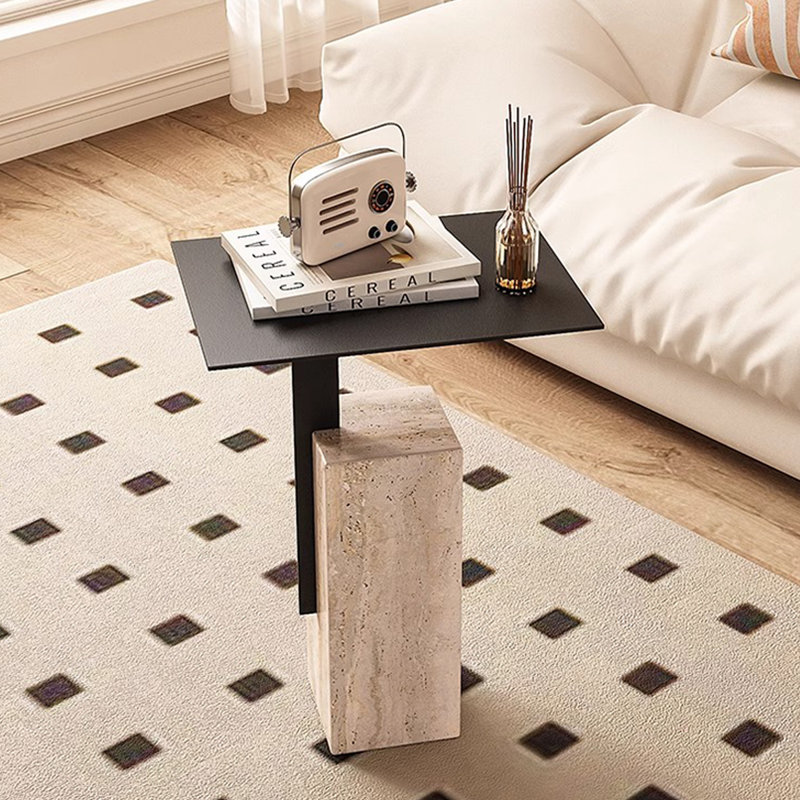 Modern Stone End Table