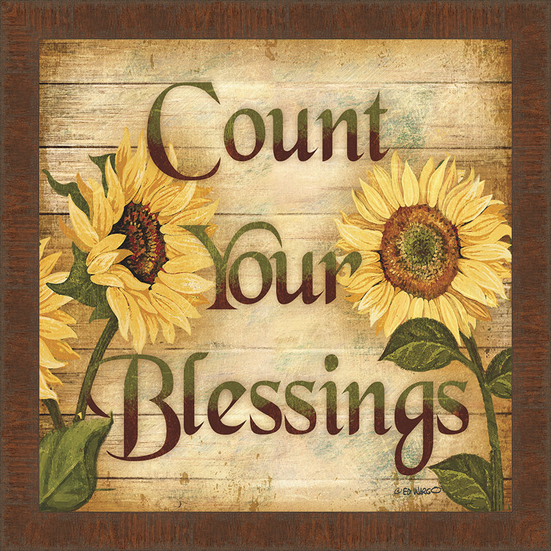" Count Your Blessings Square "