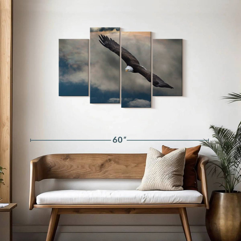 Brampt Soaring Eagle, 27" H x 43" W