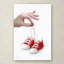 « baby red boots », art sur toile-21939417