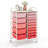 Barksdale 15-Drawer Utility Rolling Organizer Cart-9527025