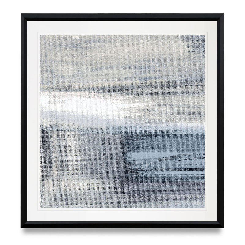 « vieilli iii », reproduction encadrée, H 17,5 po x l 17,5 po x P 1,5 po, Encadré dans du plastique noir