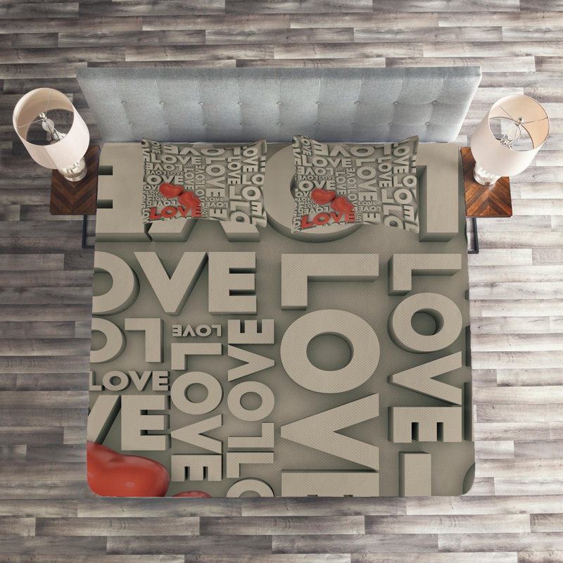 Modern & Contemporary Polyester Coverlet