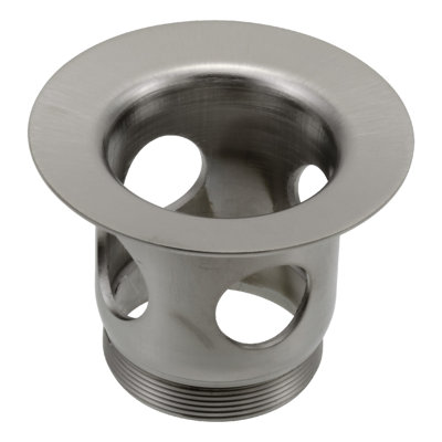 Lavatory Metal Flange Assembly Drain
