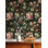 Rouleau de papier peint floral rétro Bryelle