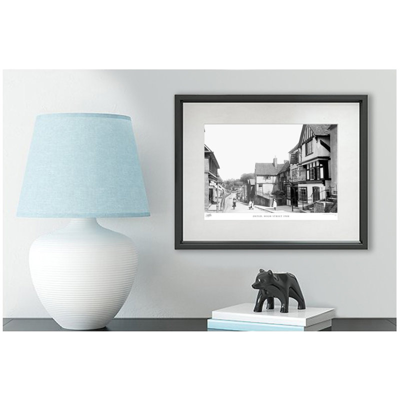Oxted, High Street 1908 by Francis Frith - Single Picture Frame Print, 40cm H x 50cm W x 2.3cm D