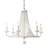 Edim 6 - Light LED Empire Chandelier