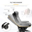 Fauteuil inclinable avec repose-pieds Danien-318842101